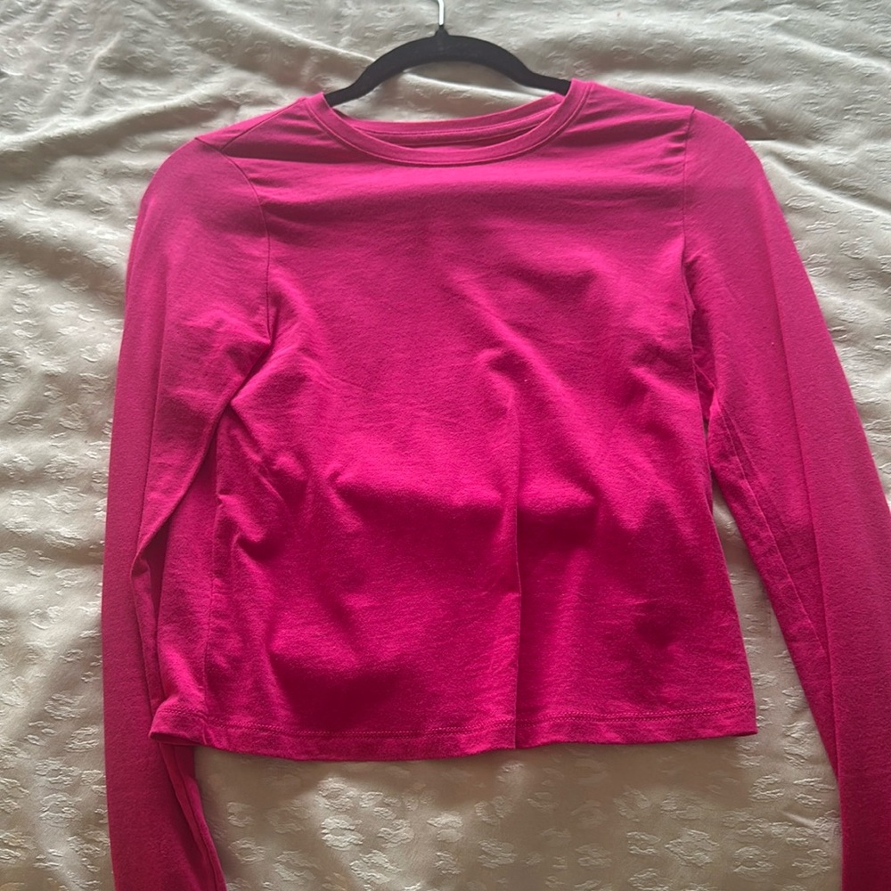 Pink long sleeve